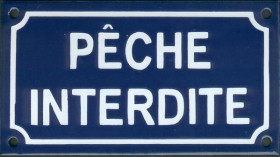 Pêche interdite