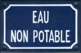 Eau non potable