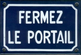 Fermez le portail