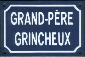 Grand père grincheux