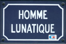 Homme lunatique