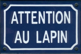 Attention au lapin