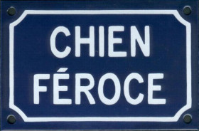 Chien féroce