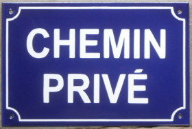 Chemin privé (20x30cm)